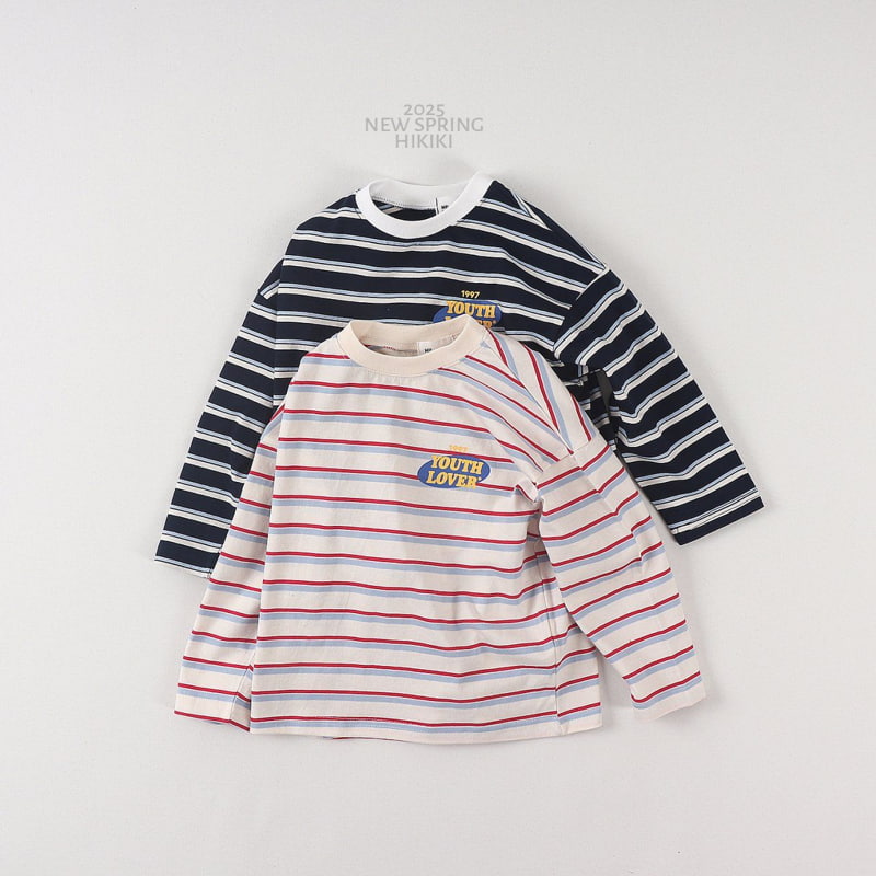 Hikiki - Korean Children Fashion - #toddlerclothing - Youth Stripe Tee - 2