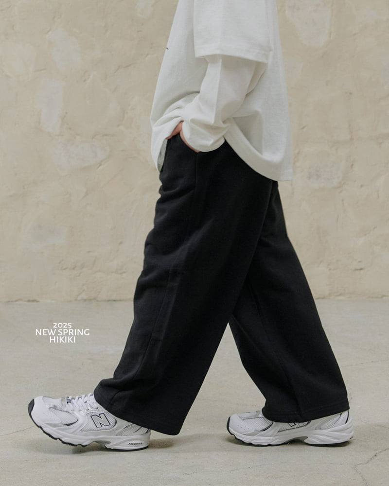 Hikiki - Korean Children Fashion - #toddlerclothing - Pleated Wide Pants - 9