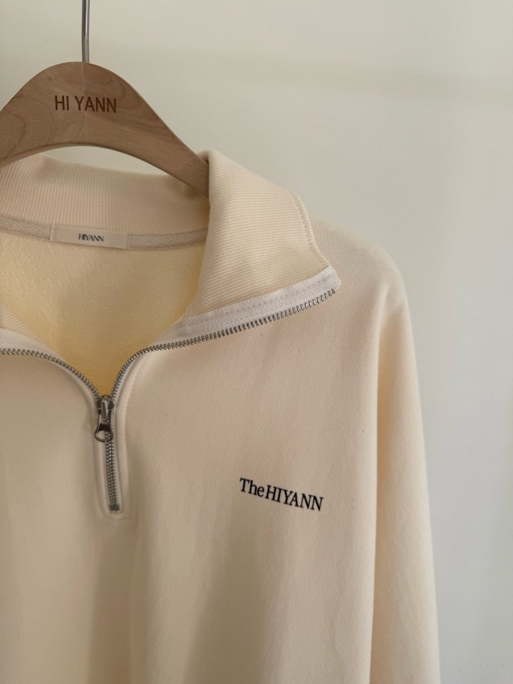 Hiyann - Korean Women Fashion - #momslook - Ella Zipper Sweatshirts - 3