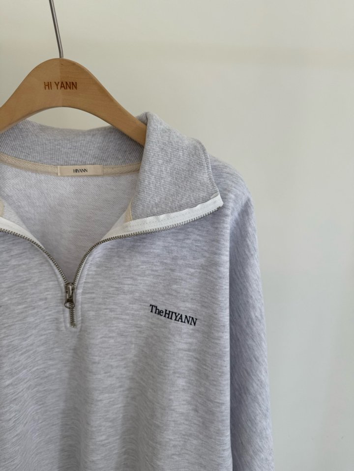 Hiyann - Korean Women Fashion - #momslook - Ella Zipper Sweatshirts - 5