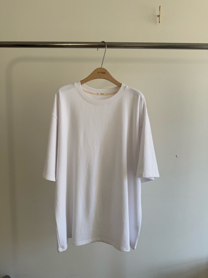 Hiyann - Korean Women Fashion - #momslook - Box Tee - 2