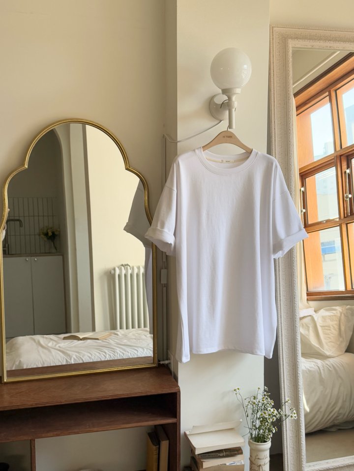 Hiyann - Korean Women Fashion - #momslook - Box Tee - 8