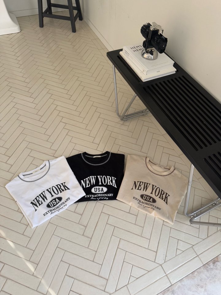 Hiyann - Korean Women Fashion - #momslook - New York Box Tee - 9
