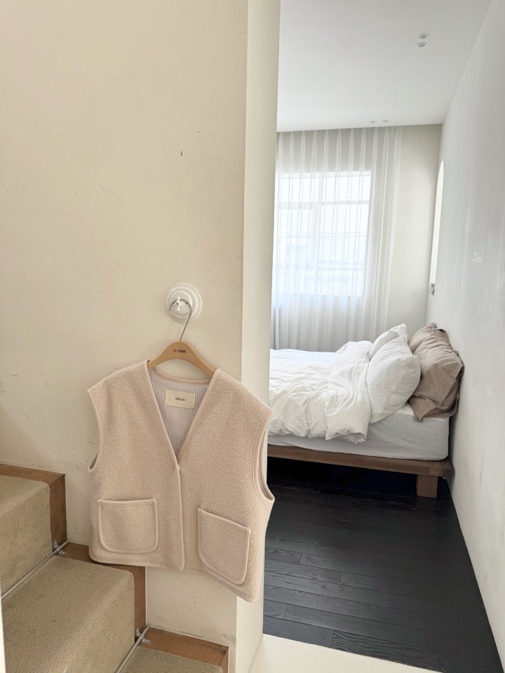 Hiyann - Korean Women Fashion - #momslook - Via Vest - 8
