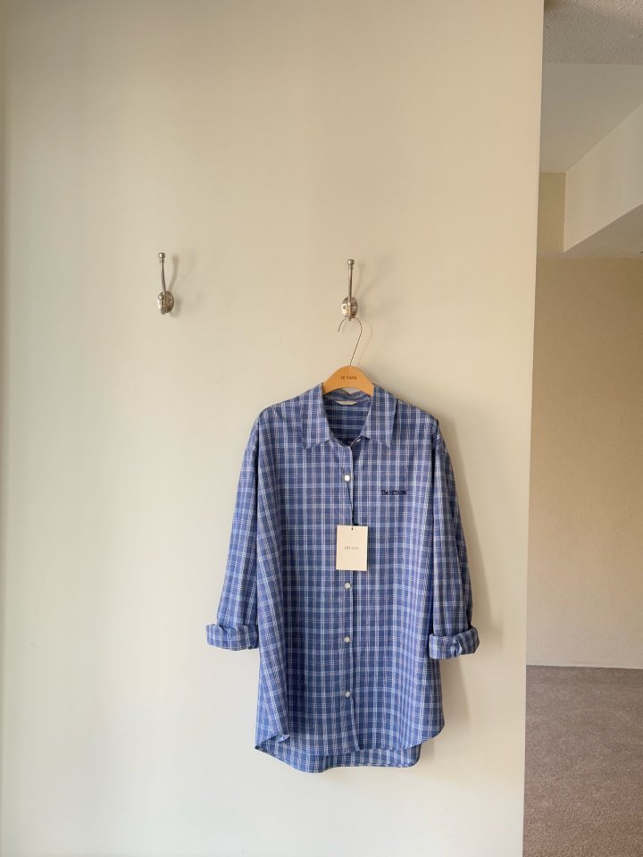Hiyann - Korean Women Fashion - #romanticstyle - Barnet Check Shirt - 4