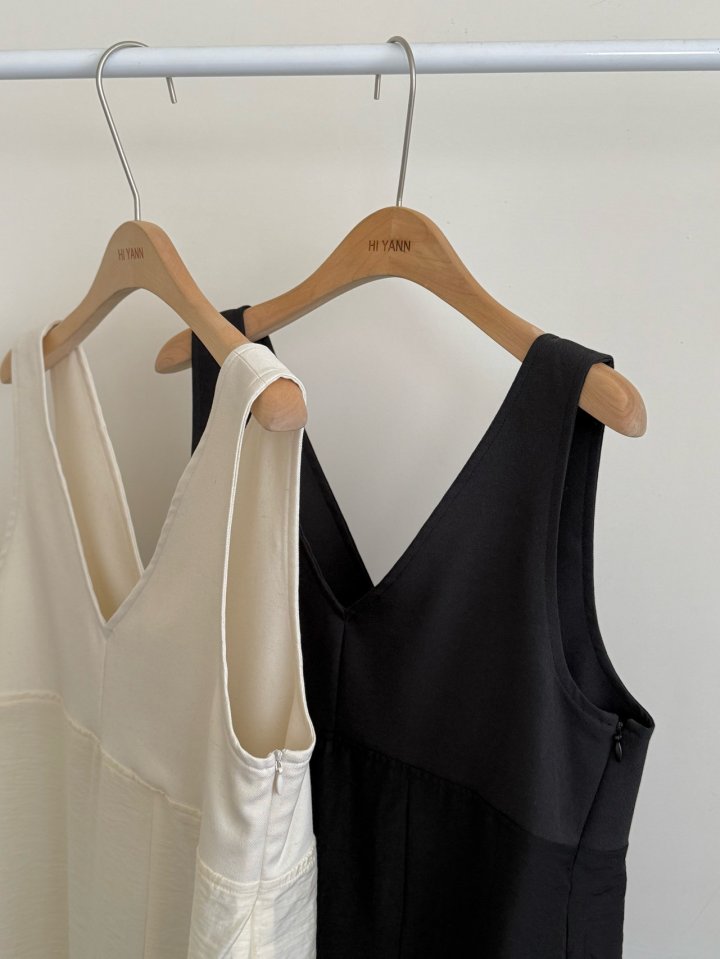 Hiyann - Korean Women Fashion - #thatsdarling - Layered One-piece