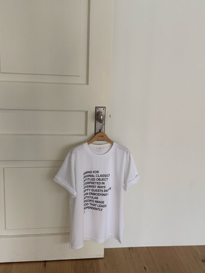 Hiyann - Korean Women Fashion - #shopsmall - ETC Tee - 4