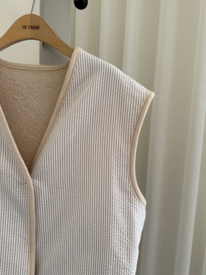 Hiyann - Korean Women Fashion - #thelittlethings - Via Vest - 3