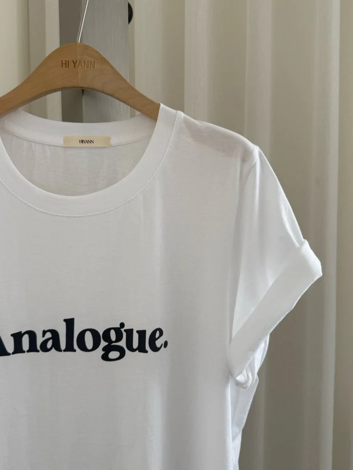 Hiyann - Korean Women Fashion - #womensfashion - Analog Tee - 3