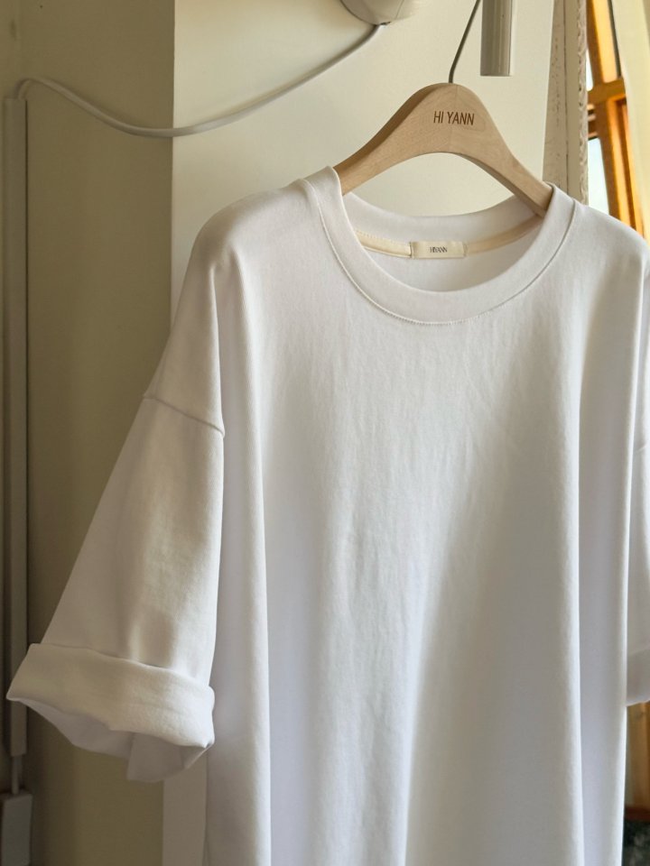 Hiyann - Korean Women Fashion - #womensfashion - Box Tee - 3