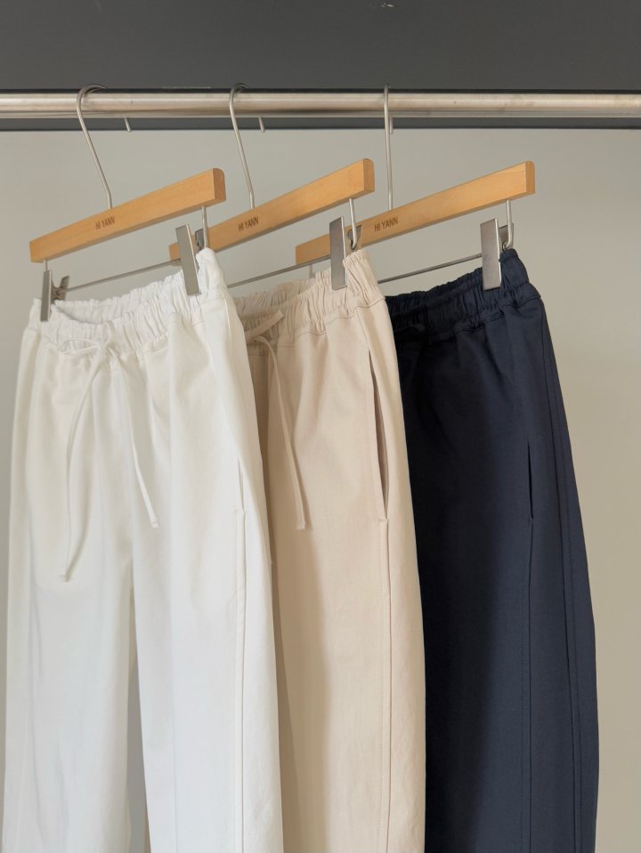 Hiyann - Korean Women Fashion - #womensfashion - Trophy Banding Pants - 5