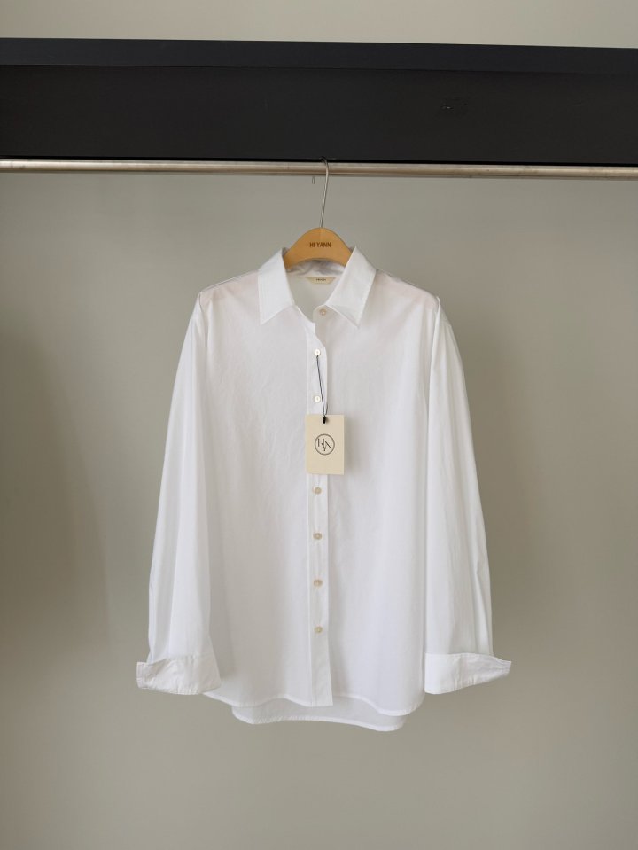 Hiyann - Korean Women Fashion - #momslook - Love Embroidery Shirt - 4