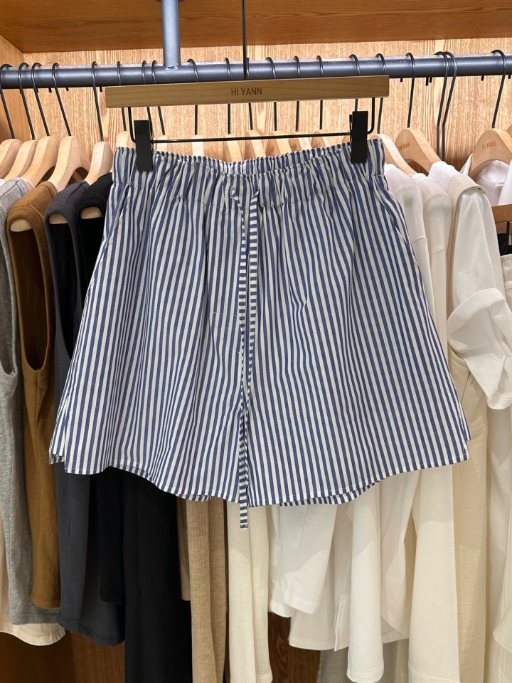 Hiyann - Korean Women Fashion - #womensfashion - Marine Half Pants - 2