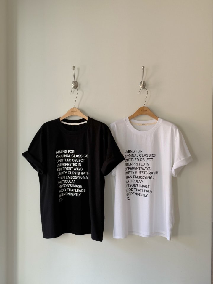 Hiyann - Korean Women Fashion - #womensfashion - ETC Tee - 11