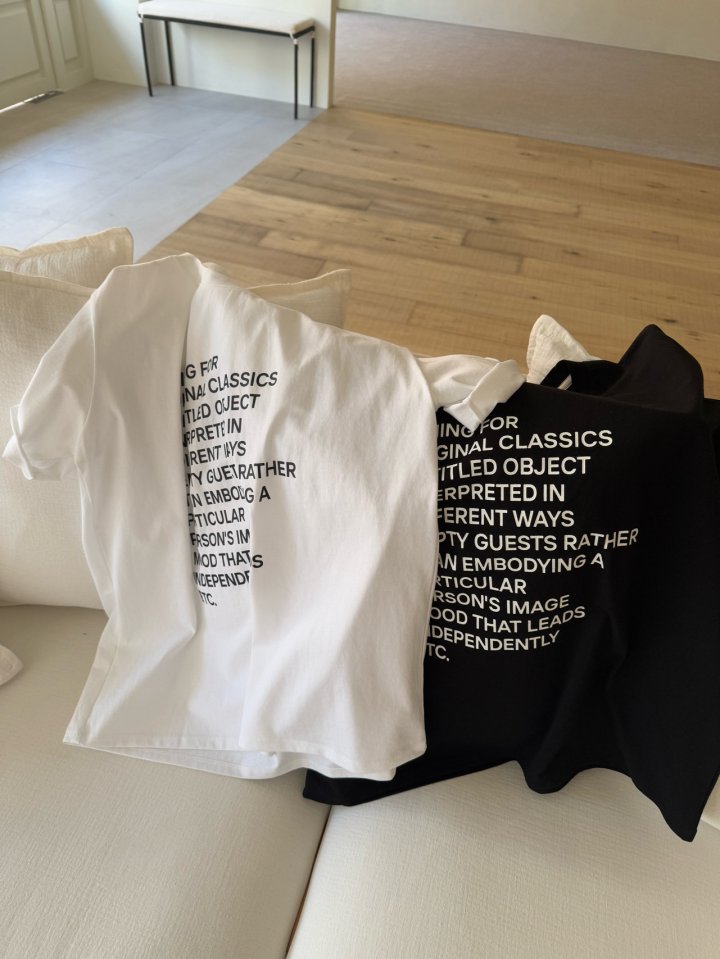 Hiyann - Korean Women Fashion - #womensfashion - ETC Tee - 9