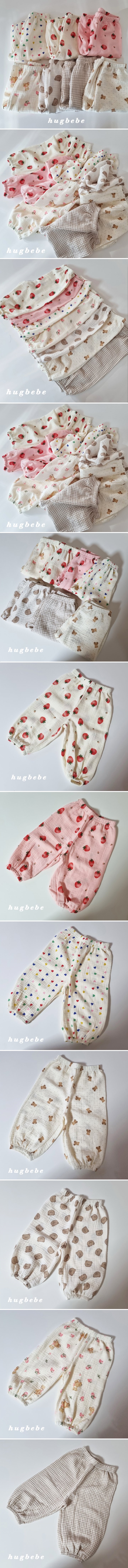 Hug Bebe - Korean Children Fashion - #prettylittlegirls - Muslin Slacks