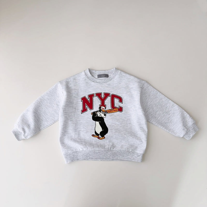 J-Room - Korean Children Fashion - #Kfashion4kids - NYC Bear Top Bottom Set - 10