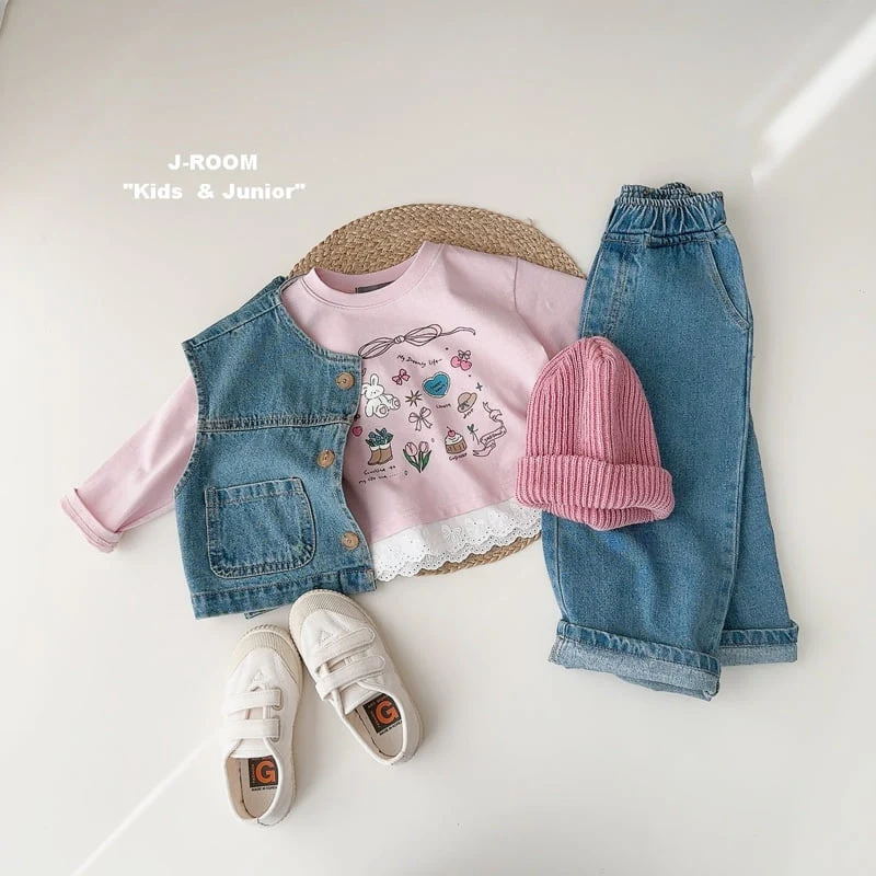 J-Room - Korean Children Fashion - #Kfashion4kids - Lovely Lace Tee - 8