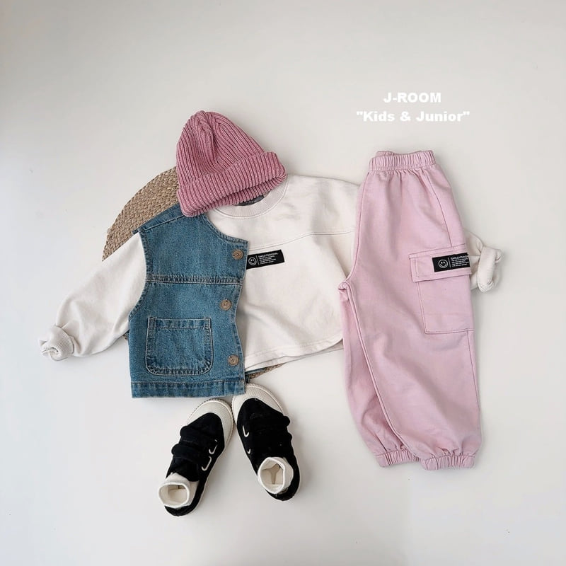 J-Room - Korean Children Fashion - #childofig - Label Crop Tee - 8
