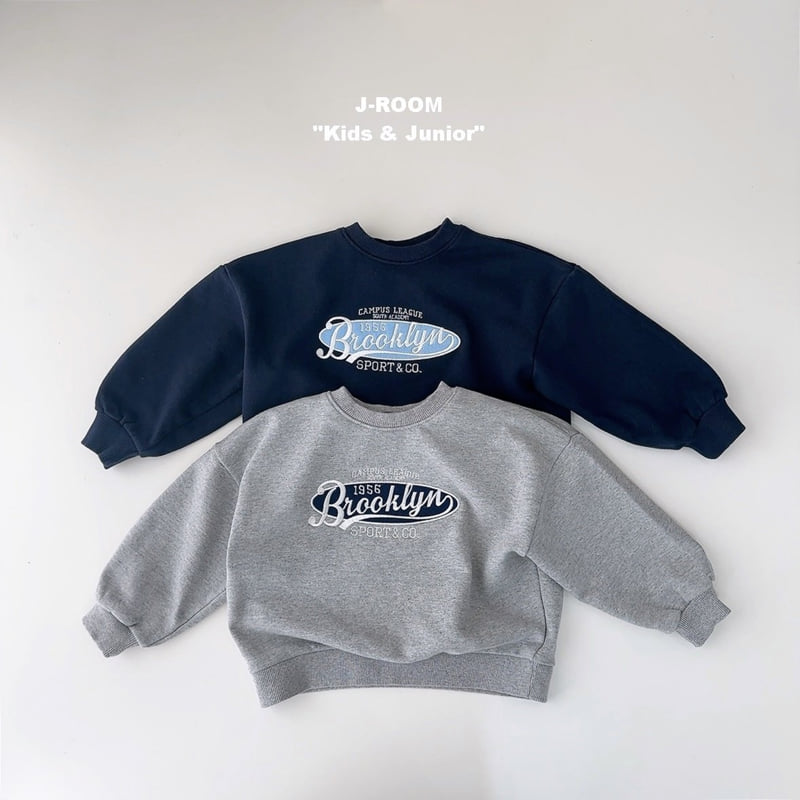 J-Room - Korean Children Fashion - #childofig - Round Patch Sweatshirts - 2