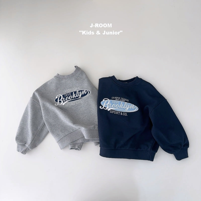 J-Room - Korean Children Fashion - #childofig - Round Patch Sweatshirts - 3