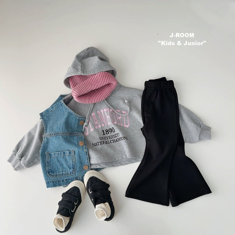 J-Room - Korean Children Fashion - #childofig - Double Span Bootcut Pants - 10