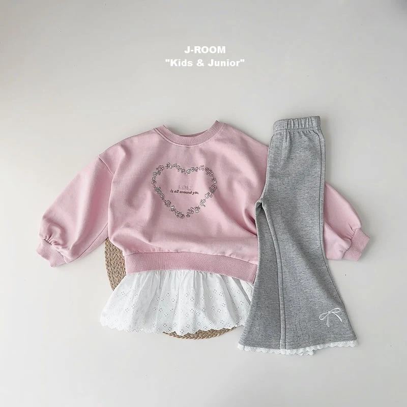 J-Room - Korean Children Fashion - #childofig - Lace Bootcut Pants - 9