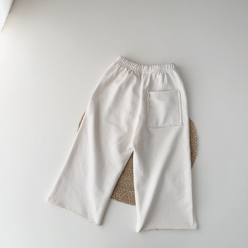 J-Room - Korean Children Fashion - #childrensboutique - Lettering Wide Pants - 8