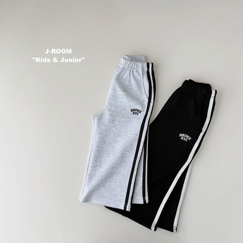J-Room - Korean Children Fashion - #childrensboutique - Embroidery Wide Pants - 6