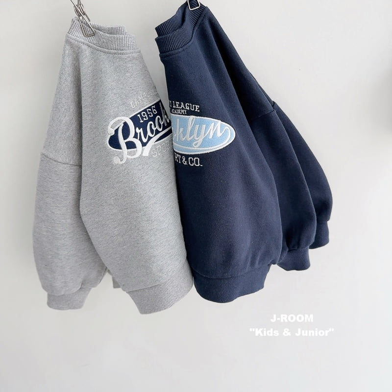 J-Room - Korean Children Fashion - #childofig - Round Patch Sweatshirts - 4