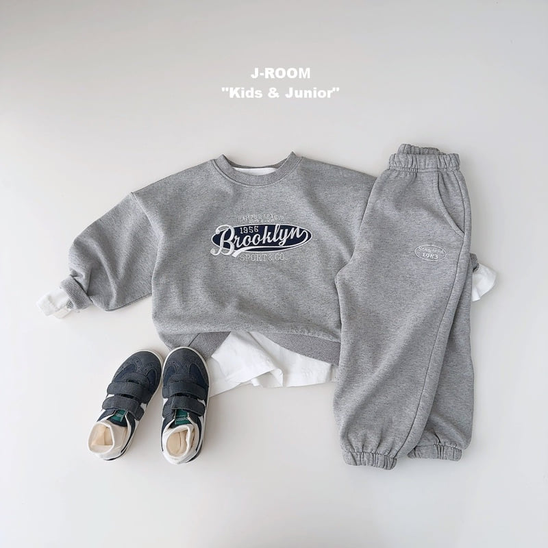 J-Room - Korean Children Fashion - #designkidswear - Washed Embroidery Jogger Pants - 8