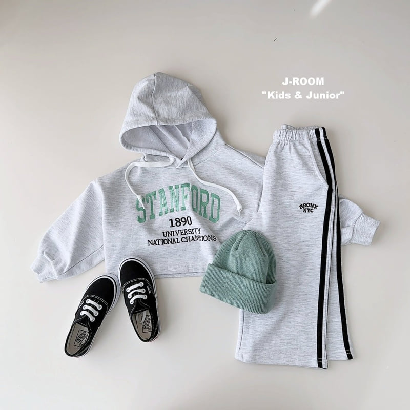 J-Room - Korean Children Fashion - #designkidswear - Embroidery Wide Pants - 7