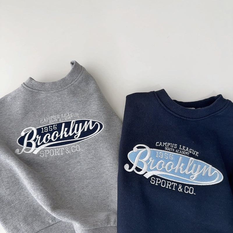 J-Room - Korean Children Fashion - #designkidswear - Round Patch Sweatshirts - 5