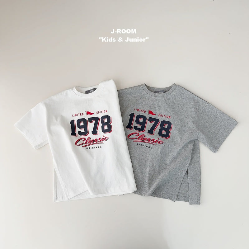 J-Room - Korean Children Fashion - #designkidswear - 1978 Boxy Short Sleeve Tee