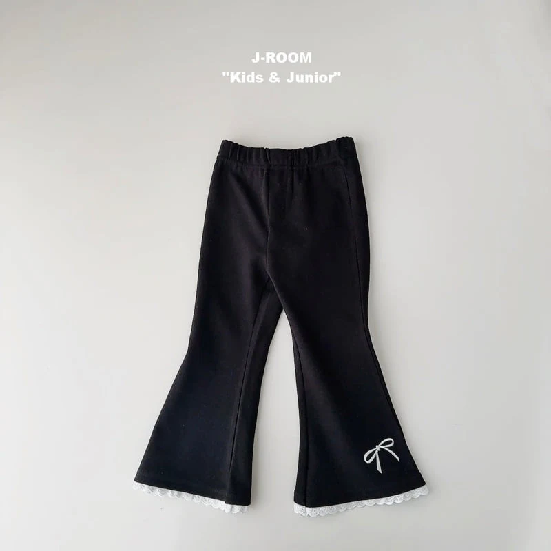 J-Room - Korean Children Fashion - #designkidswear - Lace Bootcut Pants - 11