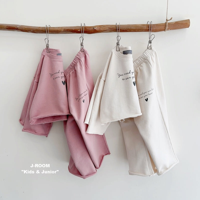 J-Room - Korean Children Fashion - #discoveringself - Lettering Wide Pants - 10