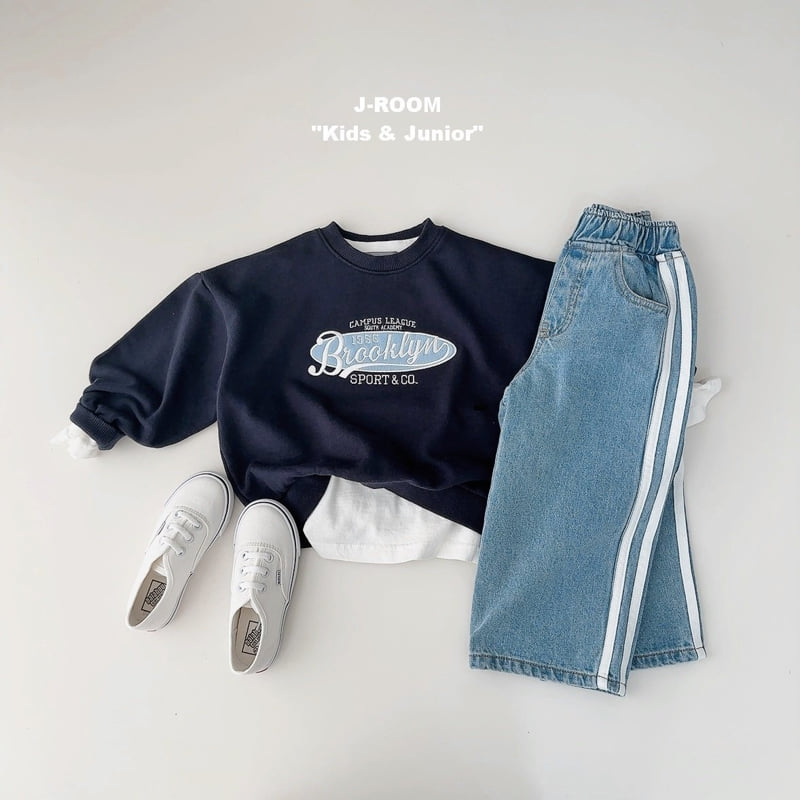 J-Room - Korean Children Fashion - #discoveringself - Wide Denim Pants - 8