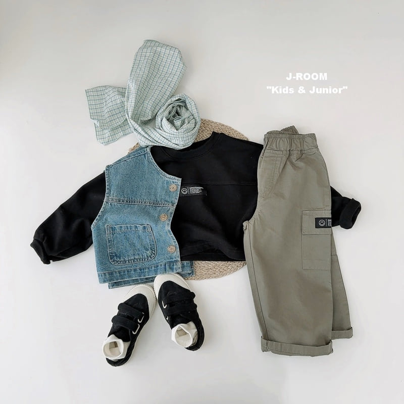 J-Room - Korean Children Fashion - #discoveringself - Label Crop Tee - 11