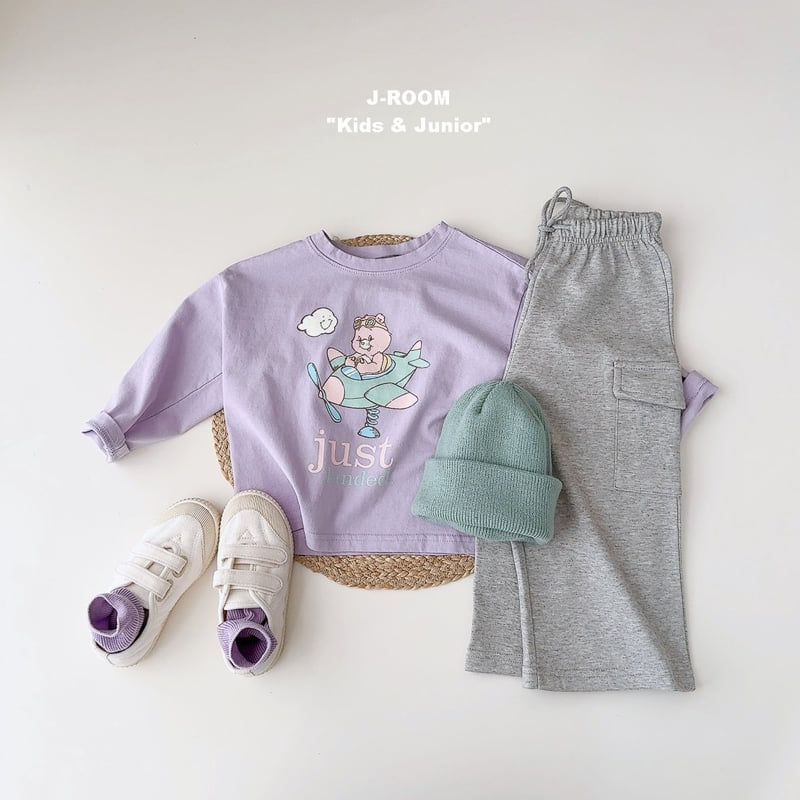 J-Room - Korean Children Fashion - #discoveringself - Airplane Printed Tee - 9