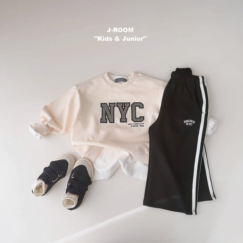 J-Room - Korean Children Fashion - #discoveringself - Embroidery Wide Pants - 8