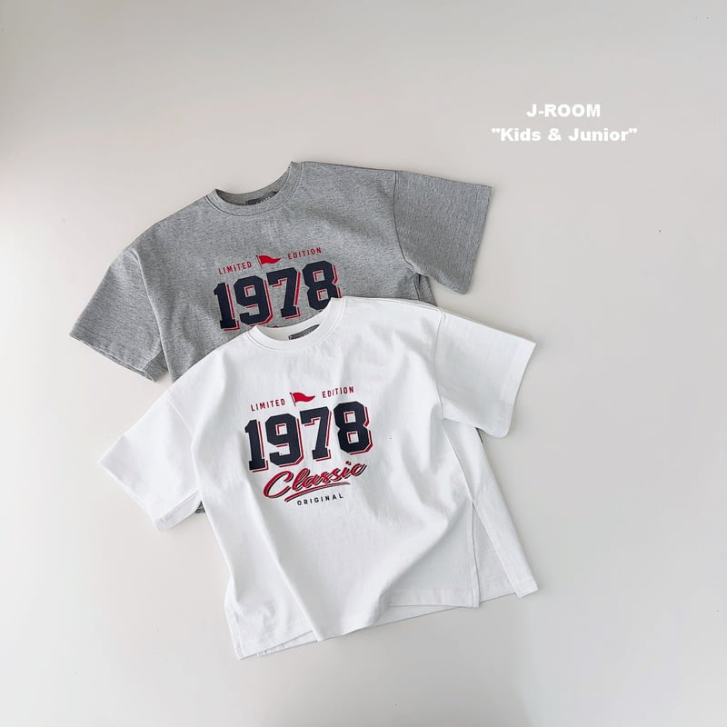 J-Room - Korean Children Fashion - #discoveringself - 1978 Boxy Short Sleeve Tee - 2
