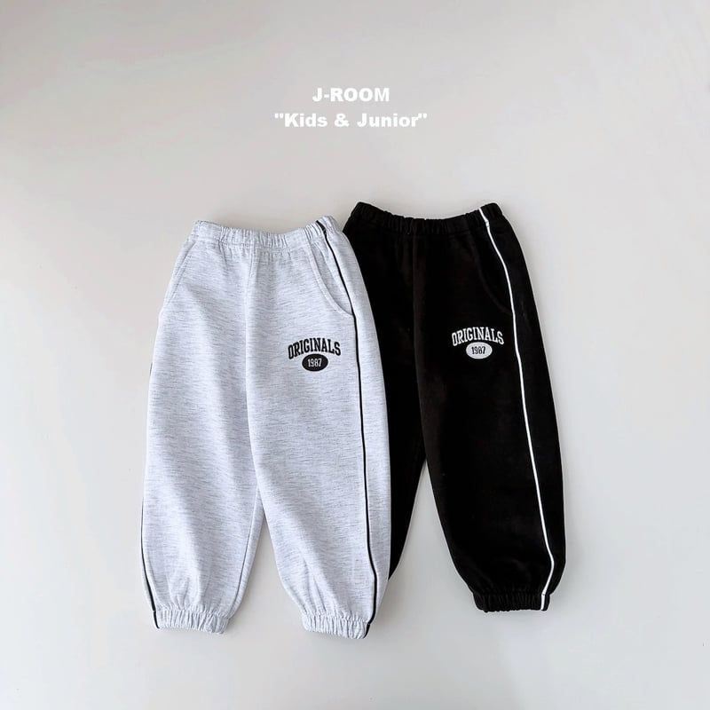 J-Room - Korean Children Fashion - #discoveringself - Striped Jogger Pants