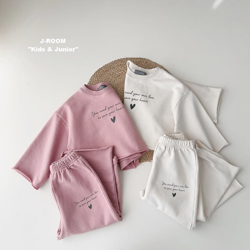 J-Room - Korean Children Fashion - #fashionkids - Lettering Wide Pants - 11