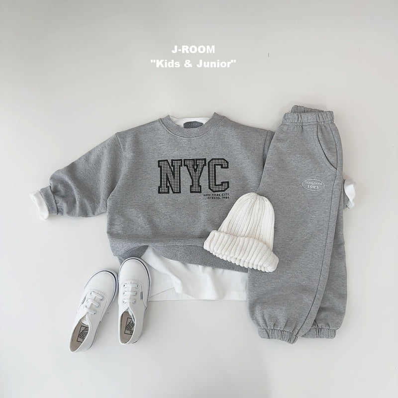 J-Room - Korean Children Fashion - #fashionkids - Washed Embroidery Jogger Pants - 10