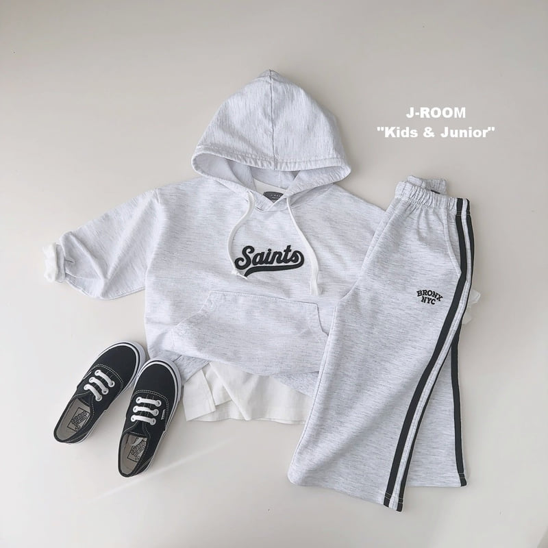 J-Room - Korean Children Fashion - #fashionkids - Embroidery Wide Pants - 9