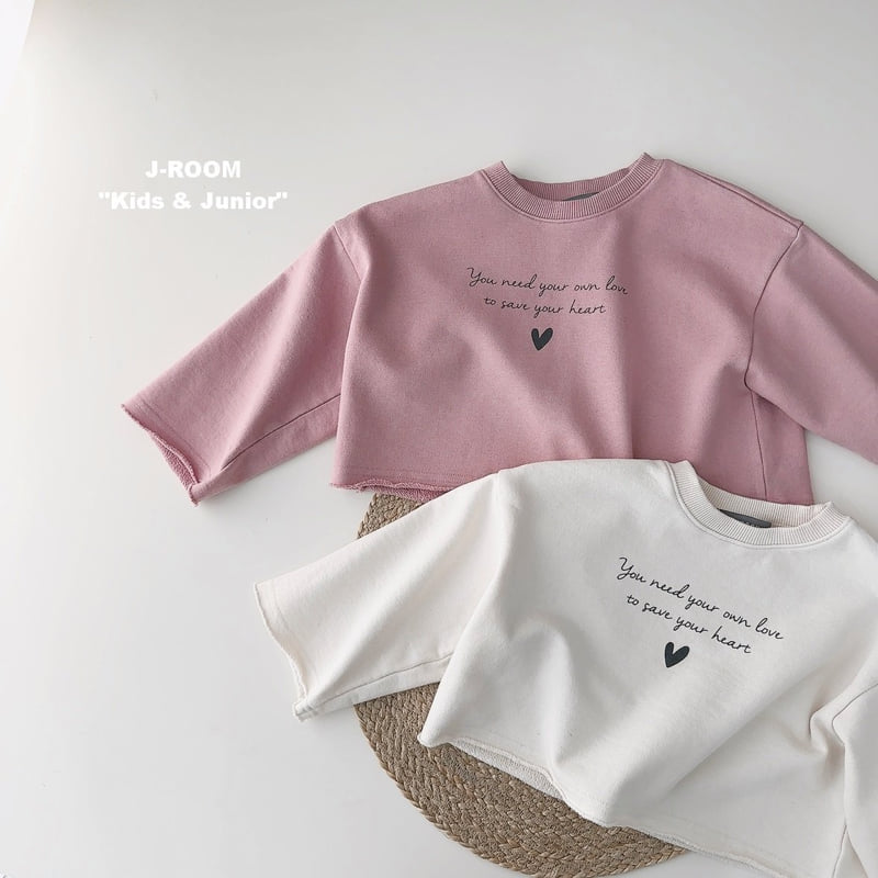 J-Room - Korean Children Fashion - #kidsshorts - Lettering Tee - 2