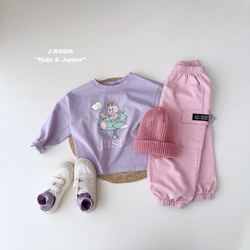 J-Room - Korean Children Fashion - #kidsshorts - Airplane Printed Tee - 11