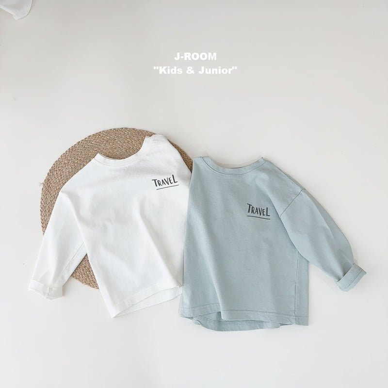 J-Room - Korean Children Fashion - #fashionkids - Travel Printed Tee - 4
