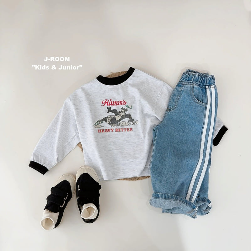 J-Room - Korean Children Fashion - #kidsshorts - Hams Raglan Tee - 9