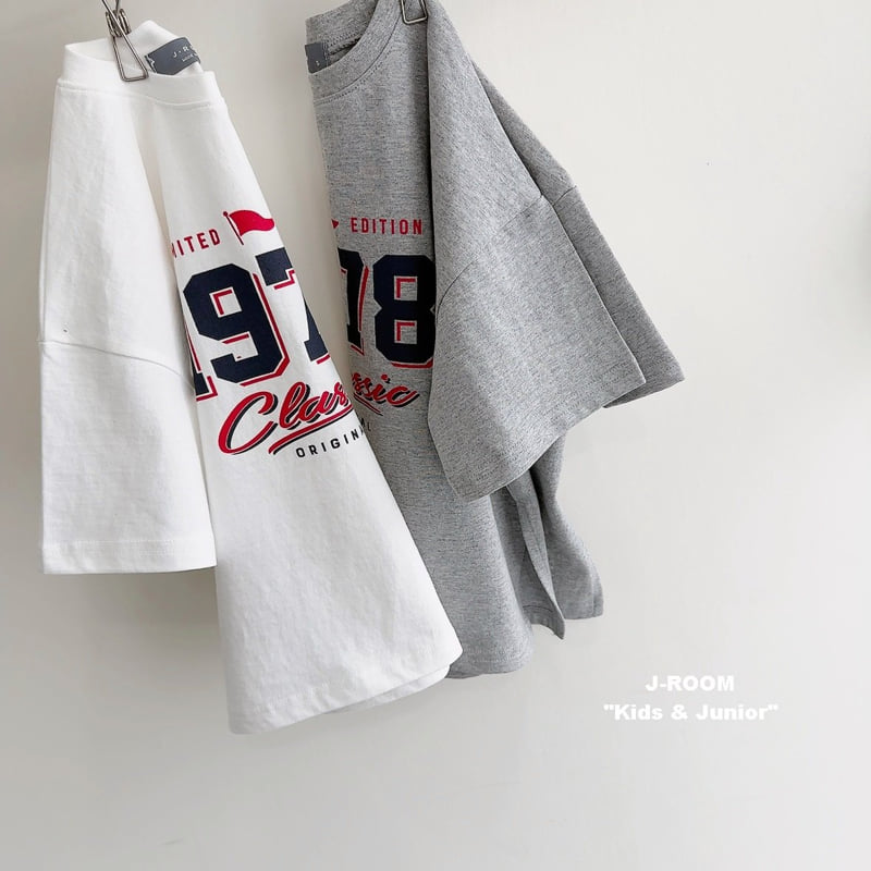 J-Room - Korean Children Fashion - #fashionkids - 1978 Boxy Short Sleeve Tee - 4